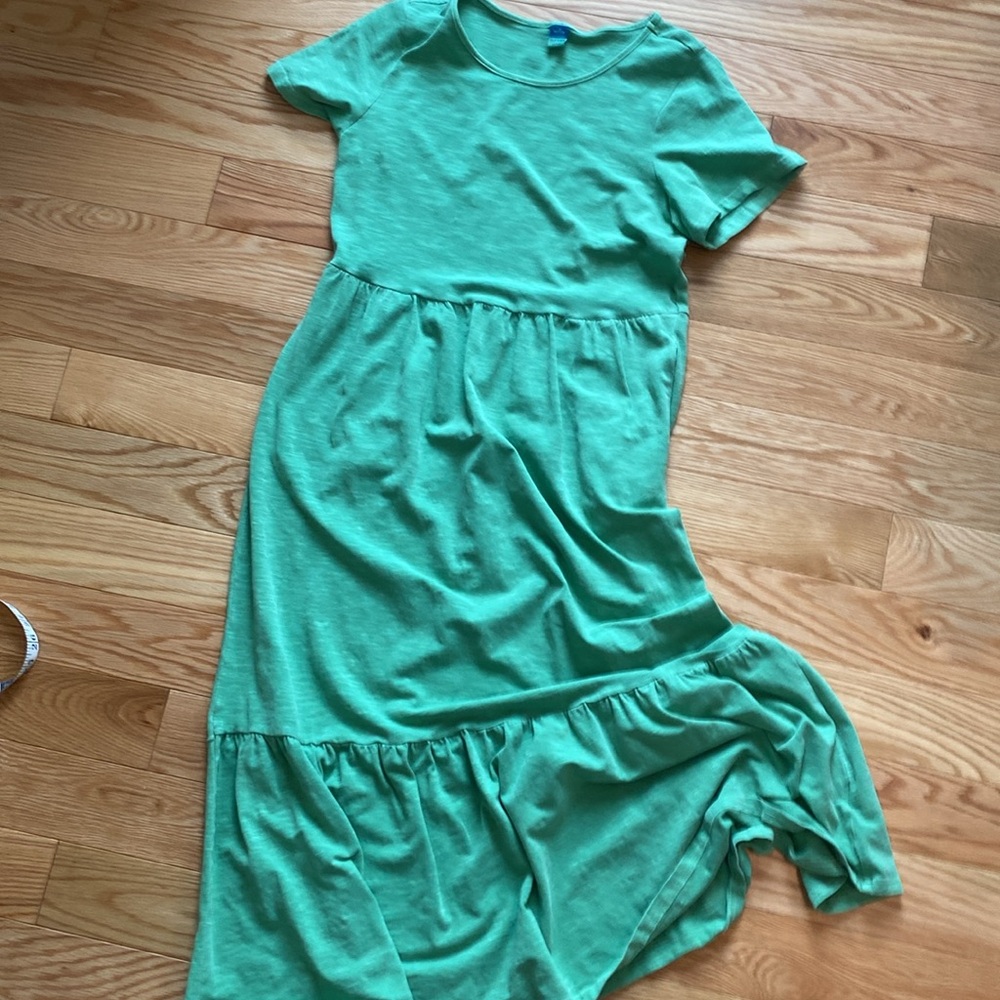Green Casual Women's Dress - Picture 10 of 10